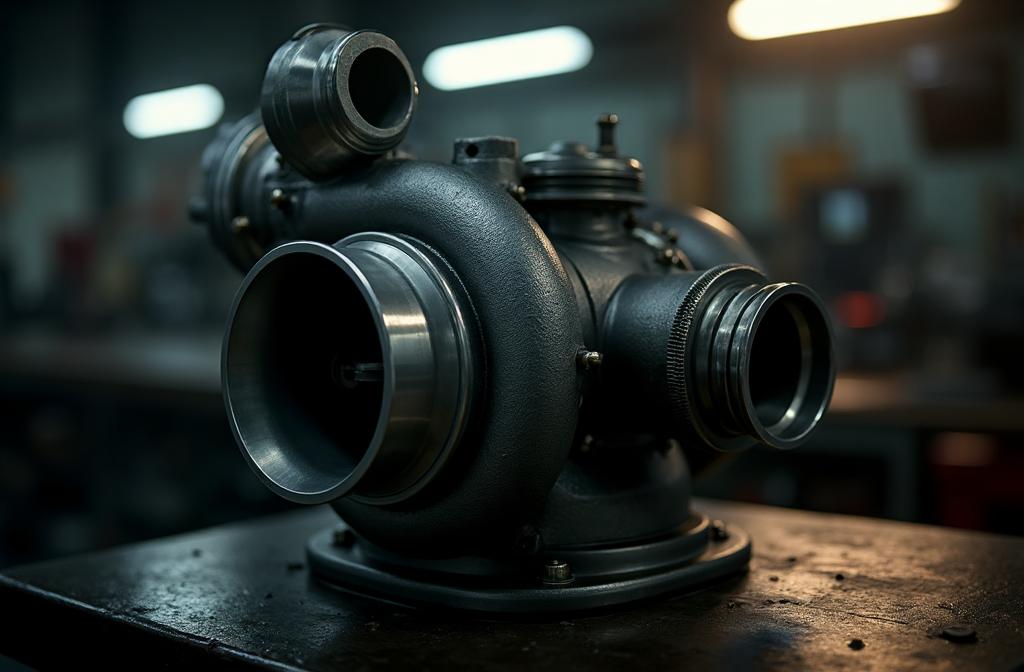 Turbocharger with manifold and wastegate piping